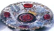 Goofus glass plate