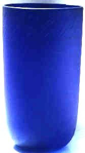 Cobalt blue glass