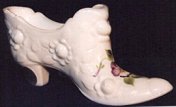 glass shoe by Fenton