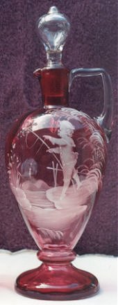 Mary Gregory jug