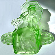 August Walther glass figurine