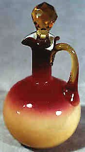 Peachblow vase from Wheeling