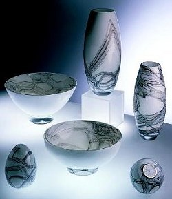 Marble range of glassware
