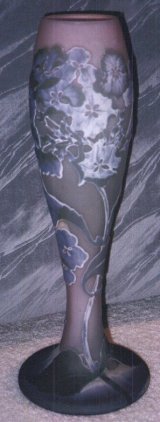 Galle glas vase