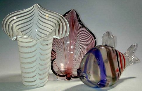 Venini glass designed by Tyra Lundgren