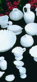 Kemple Milk glass collection