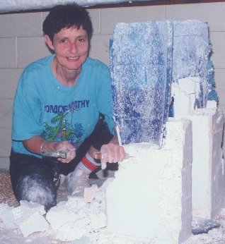 Shona Firman casting glass