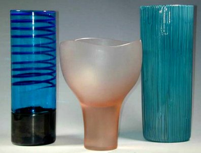 Venini glass by Stearns, TScarpa, GVenini